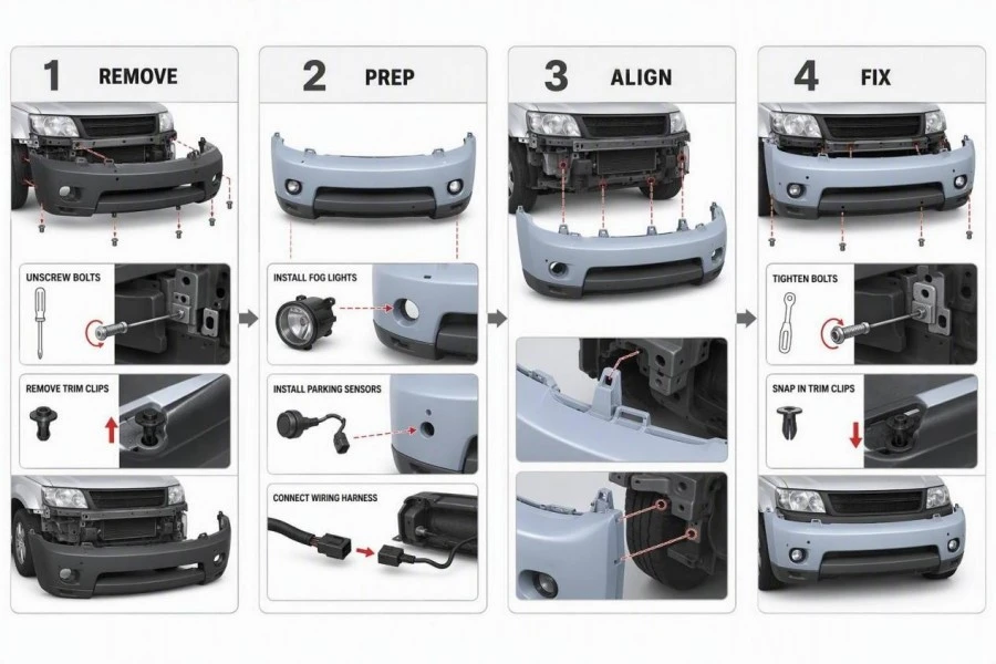 Front Bumper LR015073